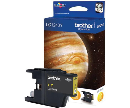 Tusz Brother LC1240Y yellow 600str.
